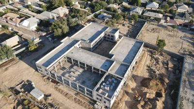 В Туркестанской области ведется активная стройка домов