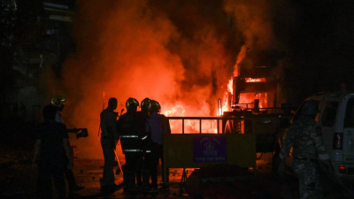 В Индии во время беспорядков сожгли гробницу правителя Могольской империи