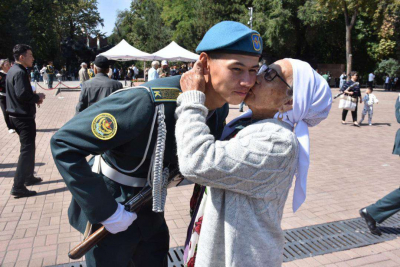 Курсанты военного института сухопутных войск присягнули на верность Родине