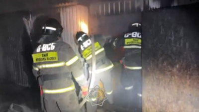 Пожар на рынке по повышенному рангу произошел в Усть-Каменогорске
