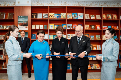 Аида Балаева отметила символизм нового литературного пространства Казахстана и Эстонии