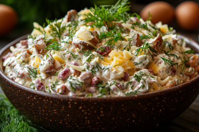 Салат на каждый день, который легко заменит ужин за счет своей сытности: из курицы и красной фасоли