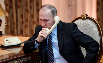 Путин поговорил по телефону с лидерами Ирана и Израиля